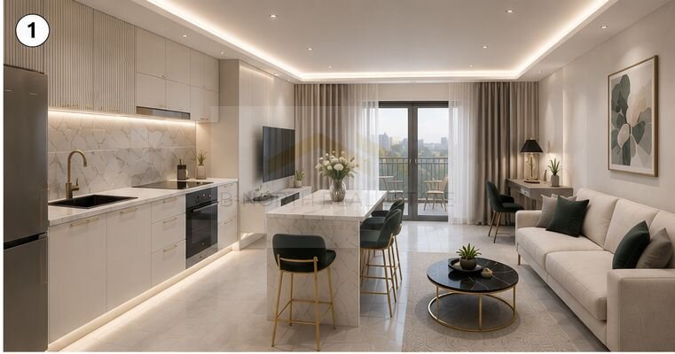 Pipera, studio nou in Ivory Residence Pipera, 43,7 mp, ideal pentru investitie